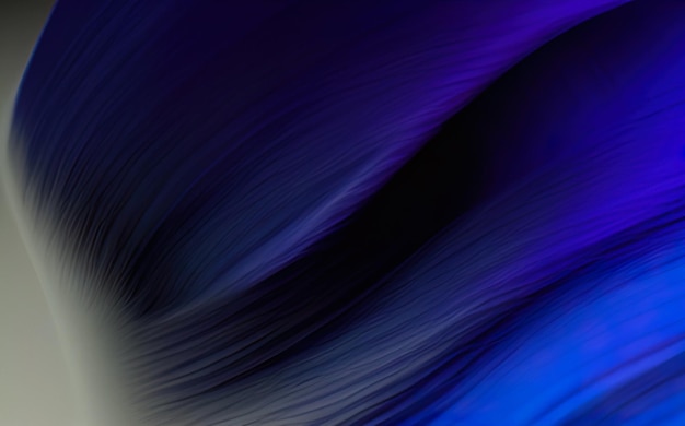 Ilustración digital de fondo de onda azul abstracto