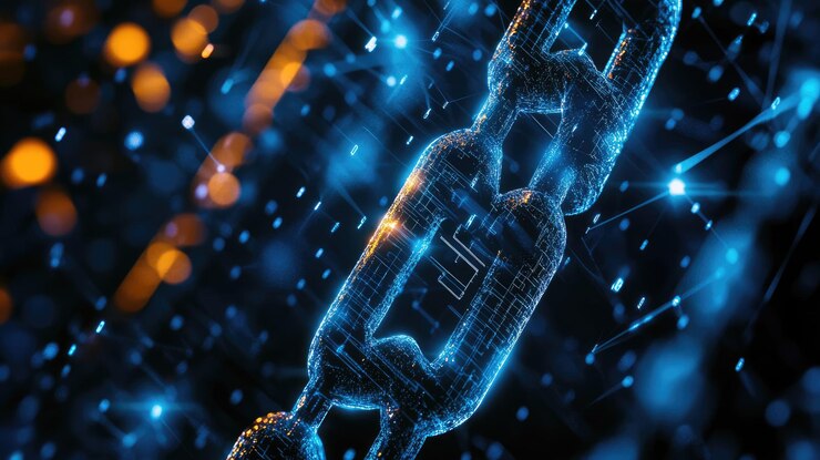 Foto una ilustración digital de un hombre con un fondo azul con un espacio para el texto