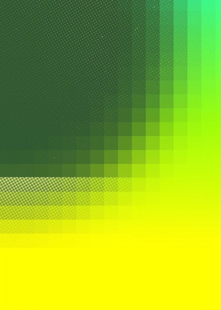 Foto ilustración de diseño de degradado vertical de fondo verde y amarillo abstracto