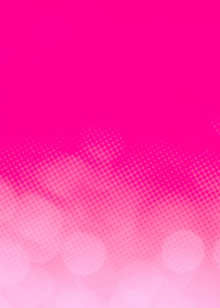 Foto ilustración de diseño desenfocado vertical de fondo rosa bokeh