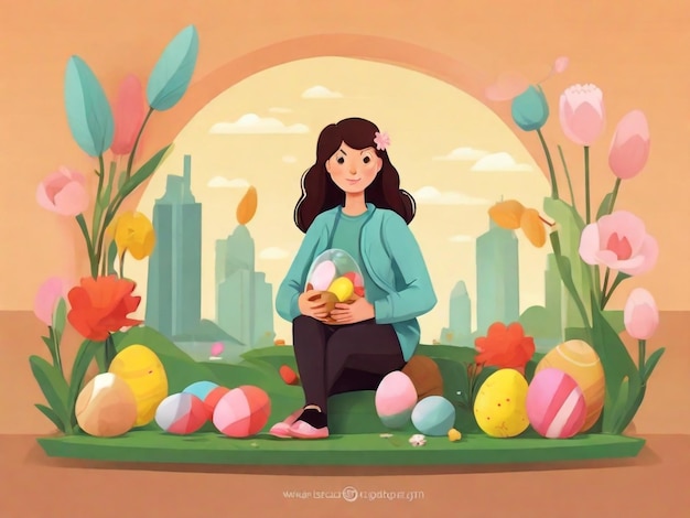 Ilustración del domingo de Pascua
