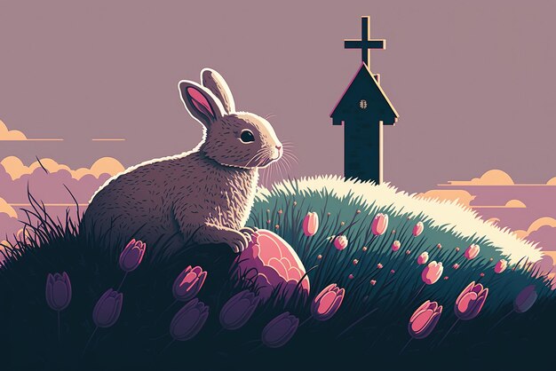 Una ilustración para el Domingo de Pascua