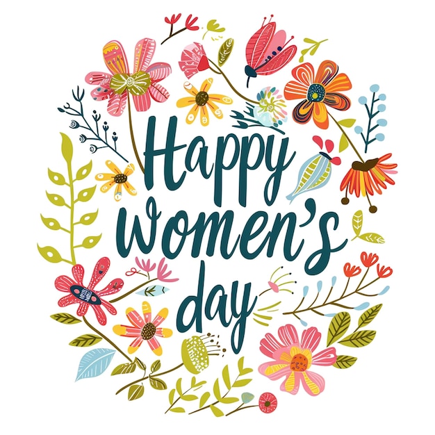 Ilustración elegante del Día de la Mujer Celebra con gracia y belleza