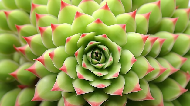 Ilustración de Euphorbia trigona también conocida como árbol de leche africano