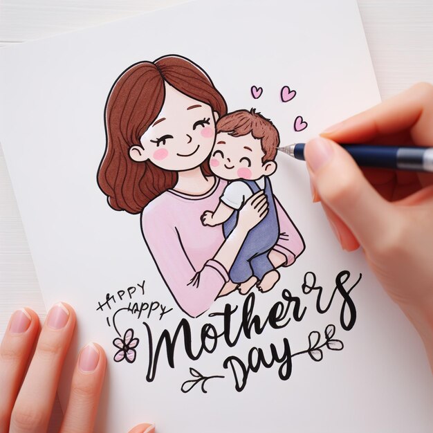 Ilustración del feliz día de la madre