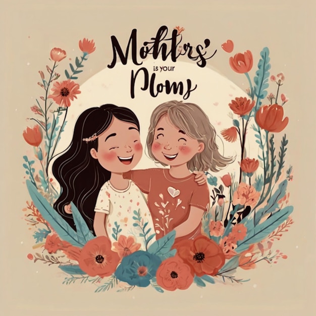 Foto ilustración del feliz día de la madre