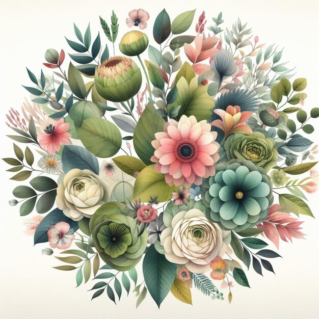 Ilustración floral