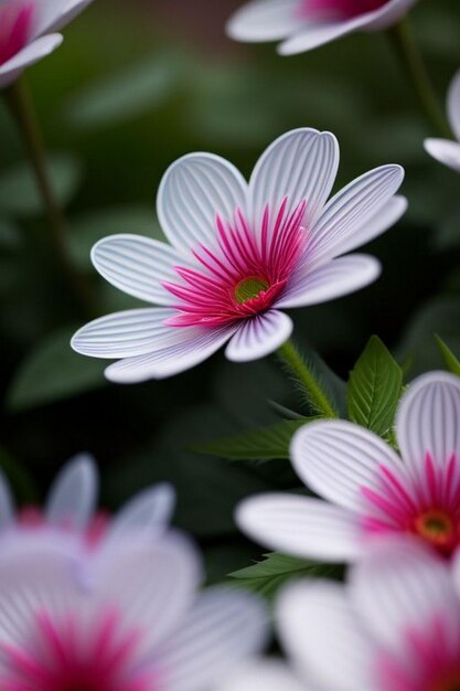 Ilustración de las flores de primavera