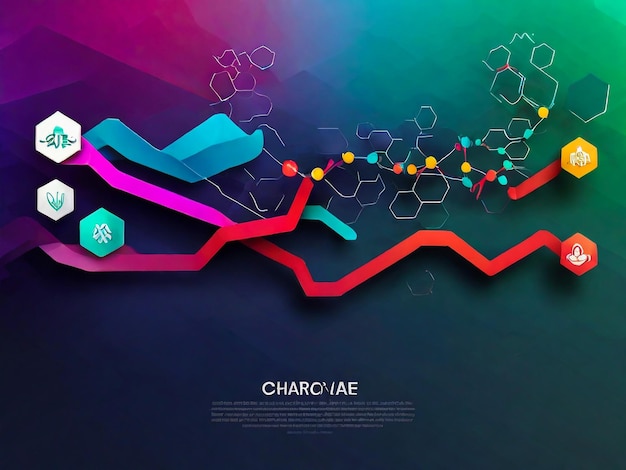 Ilustración de fondo de 3d Abstracto Moderno