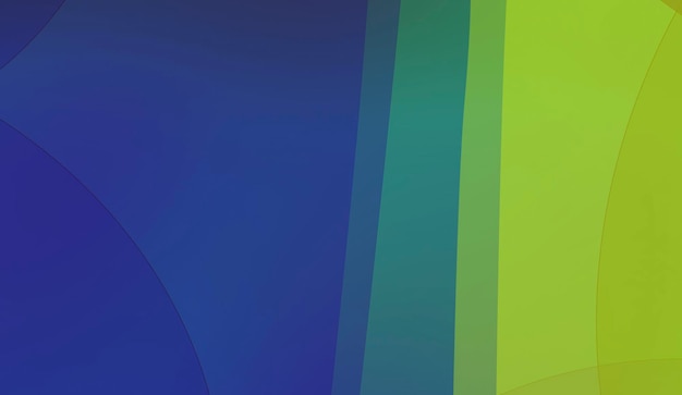 Ilustración de fondo de colores abstractos azules y verdes de varios colores