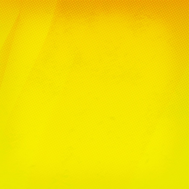 Ilustración de fondo cuadrado abstracto amarillo telón de fondo gradiente