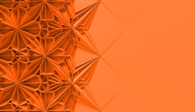 Ilustración de fondo geométrico abstracto hd 3d