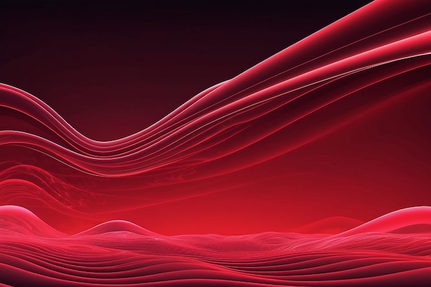 Foto ilustración de fondo del marco de vapor de onda roja retro