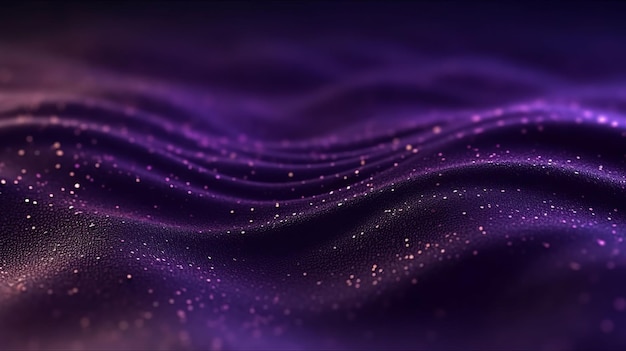 Ilustración de un fondo ondulado púrpura