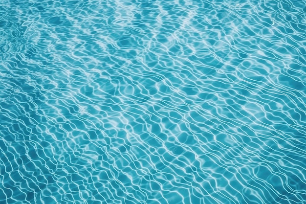 Ilustración fondo piscina fondo azul Ai generativo