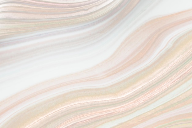 Ilustración de fondo de textura fluida beige y blanca