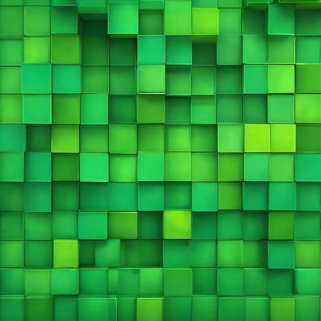 Foto ilustración de fondo verde abstracto diseño de gradiente de fondo cuadrado