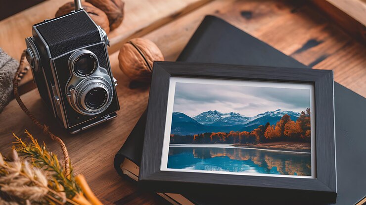 Ilustración de fotografía profesional para el Día del Fotógrafo y el Día Mundial de la Fotografía