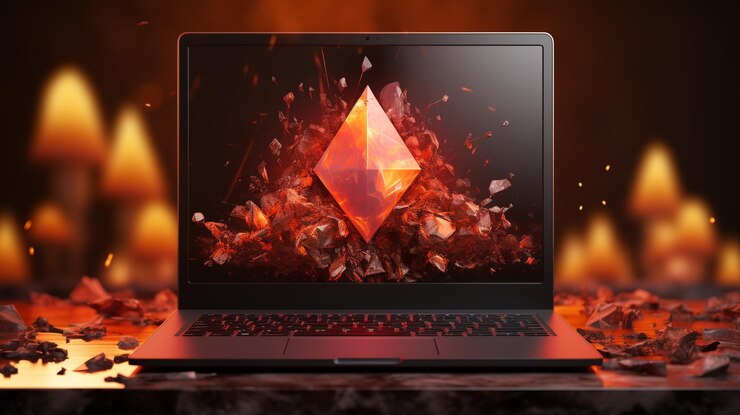 Foto ilustración de fuego fondo de pantalla hd 8k imagen fotográfica de stock