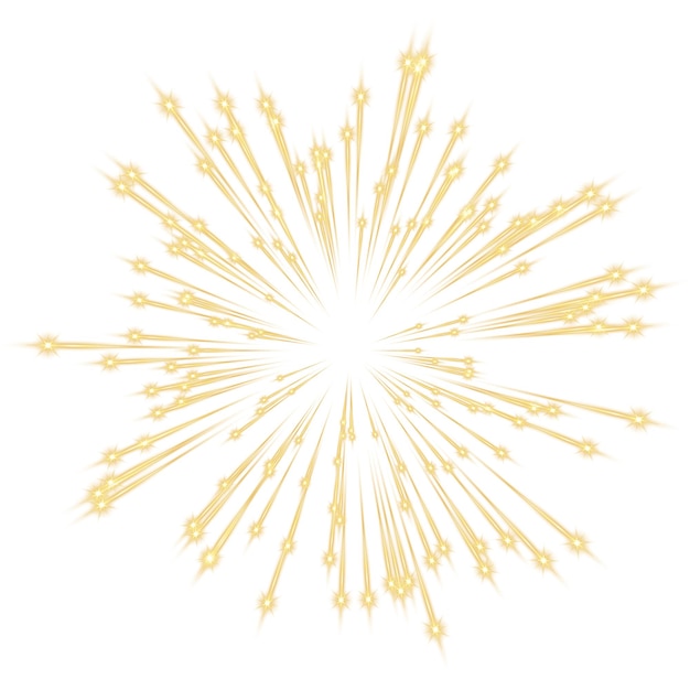 Ilustración de fuegos artificiales festivos 4
