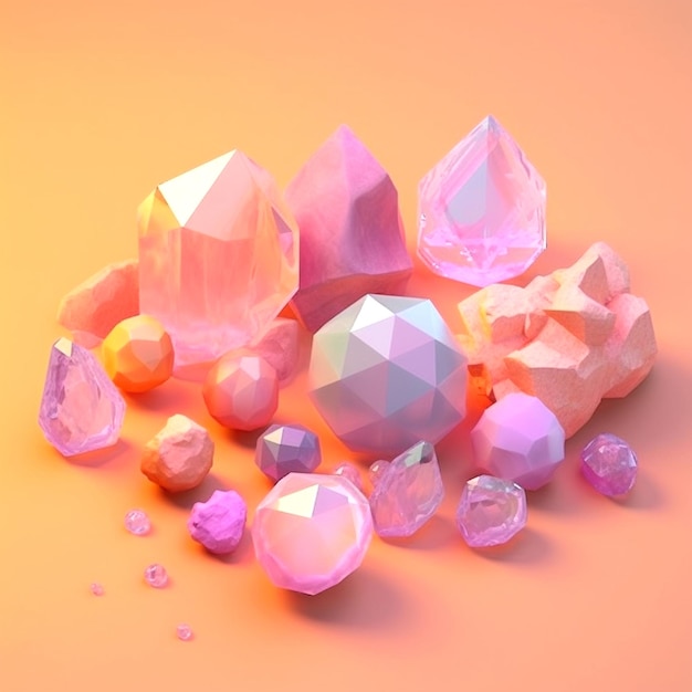Ilustración de las gemas