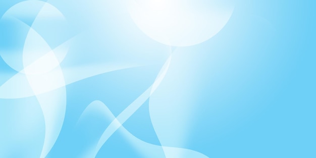 Ilustración gráfica papel tapiz azul claro plantilla para una portada de sitio web y diseño de fondo