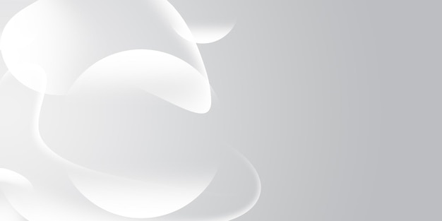 Ilustración gráfica rayas de gradiente gris y blanco papel tapiz curvo plantilla para una portada de sitio web