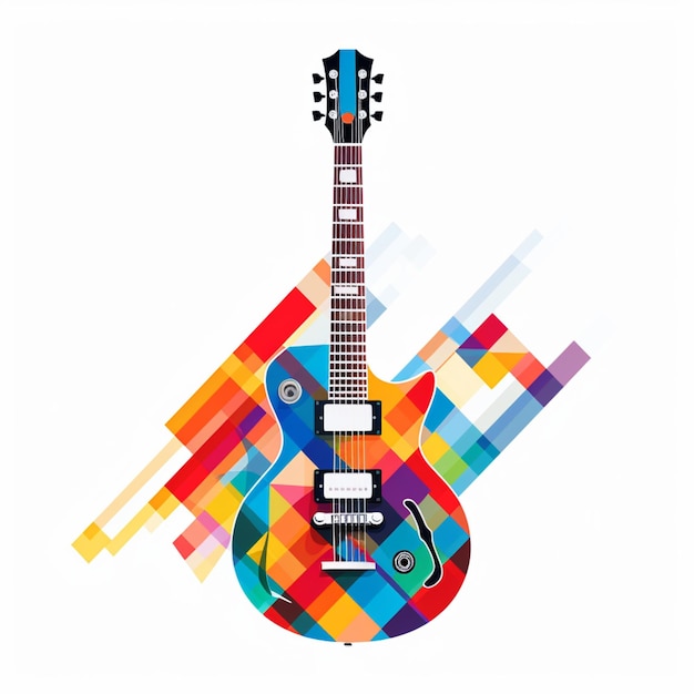 ilustración de guitarra