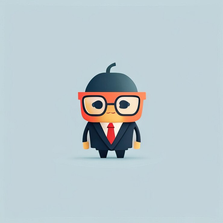 Foto ilustración de hombre maestro minimalista