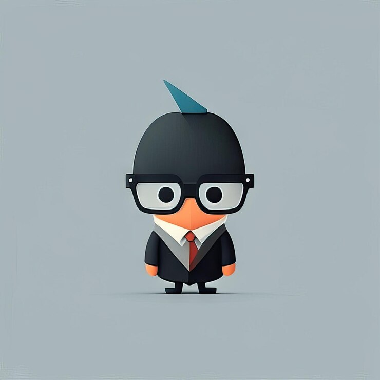Foto ilustración de hombre maestro minimalista