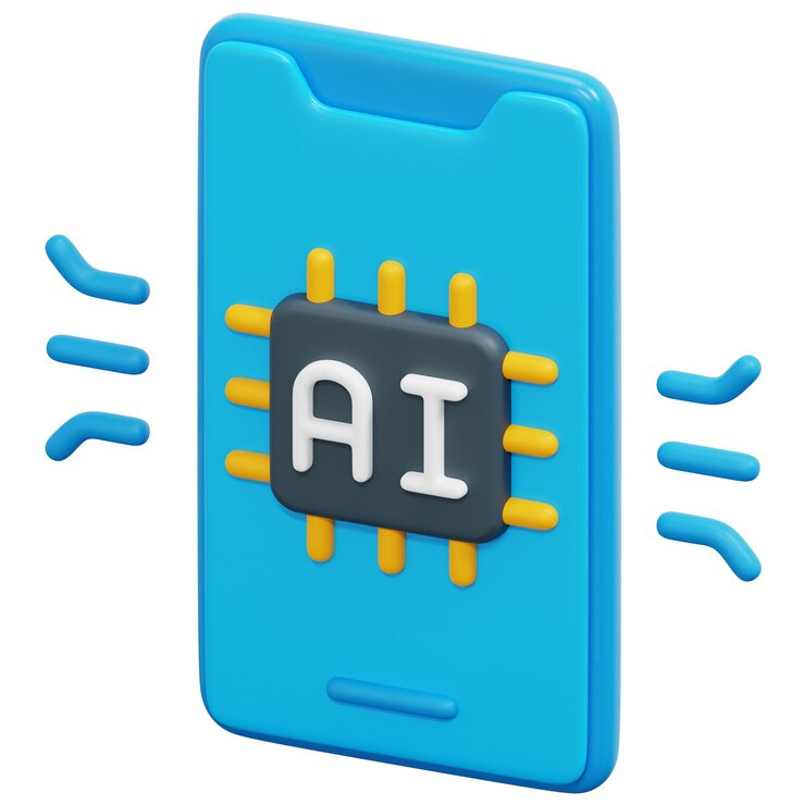 Foto ilustración de icono de procesamiento 3d de aplicación