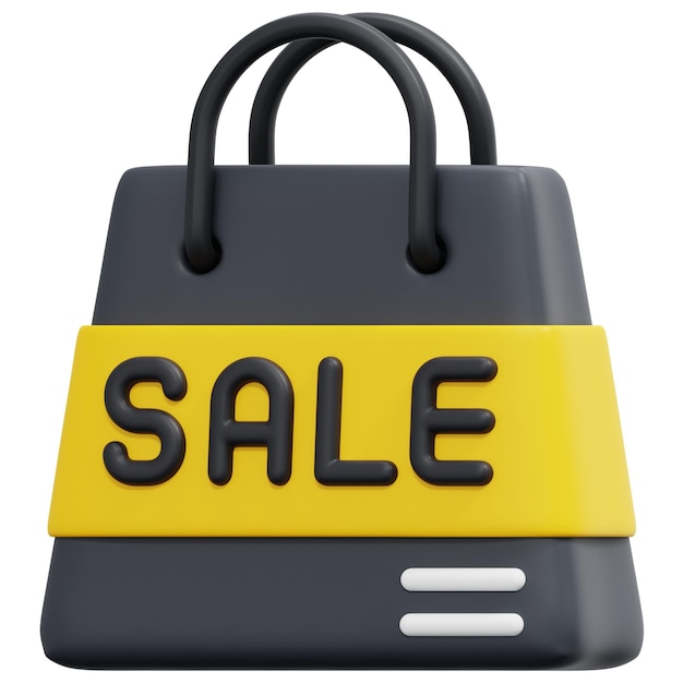 ilustración de icono de procesamiento 3d de venta