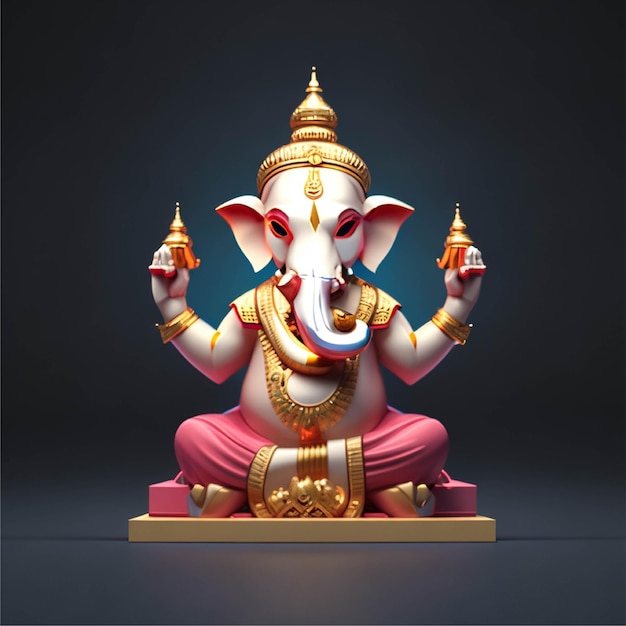 Ilustración de la imagen de Dios Ganesh