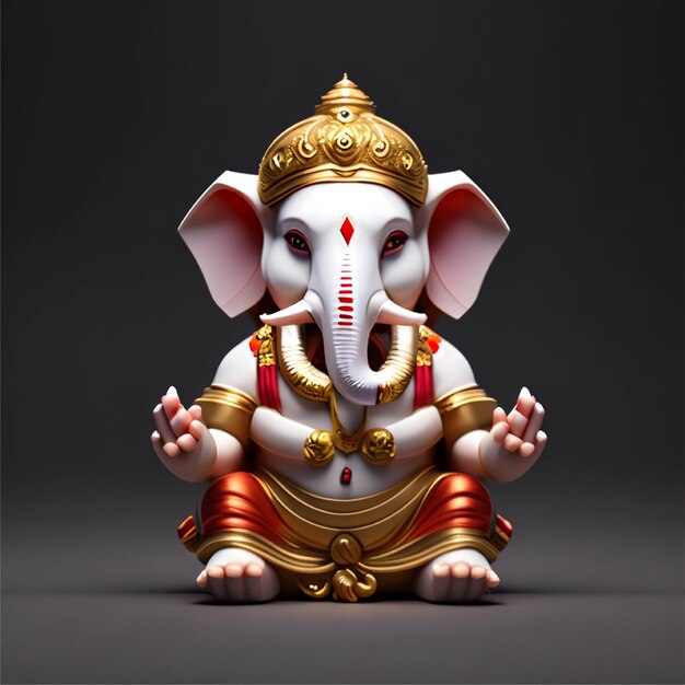 Ilustración de la imagen de Dios Ganesh