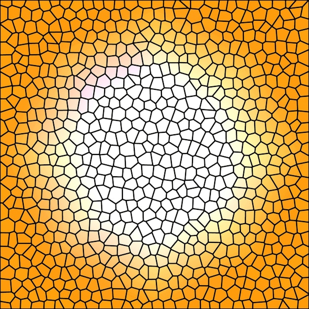 Ilustración de imagen de fondo de panal marrón naranja amarillo