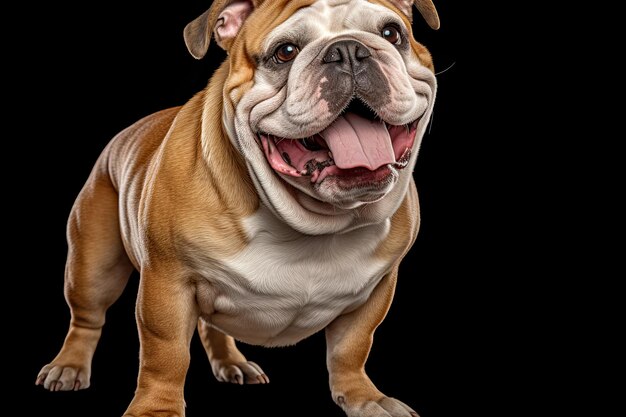 Foto ilustración de imagen de stock de bulldog