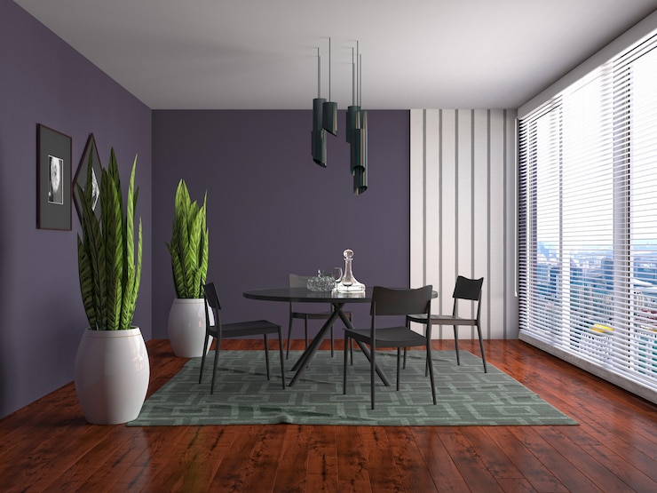Foto ilustración del interior del comedor.