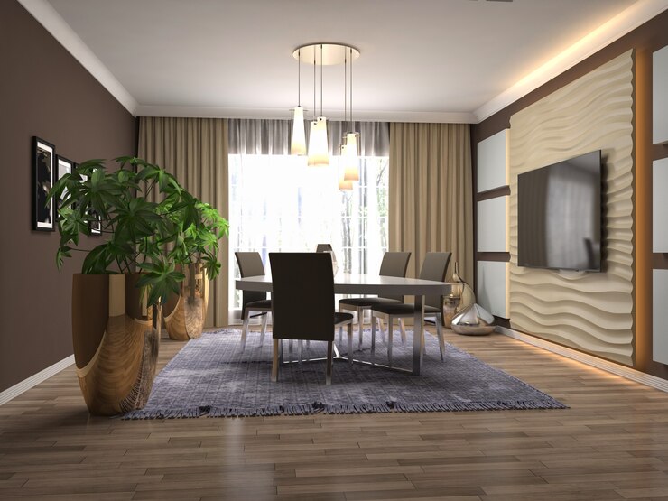 Foto ilustración del interior del comedor.
