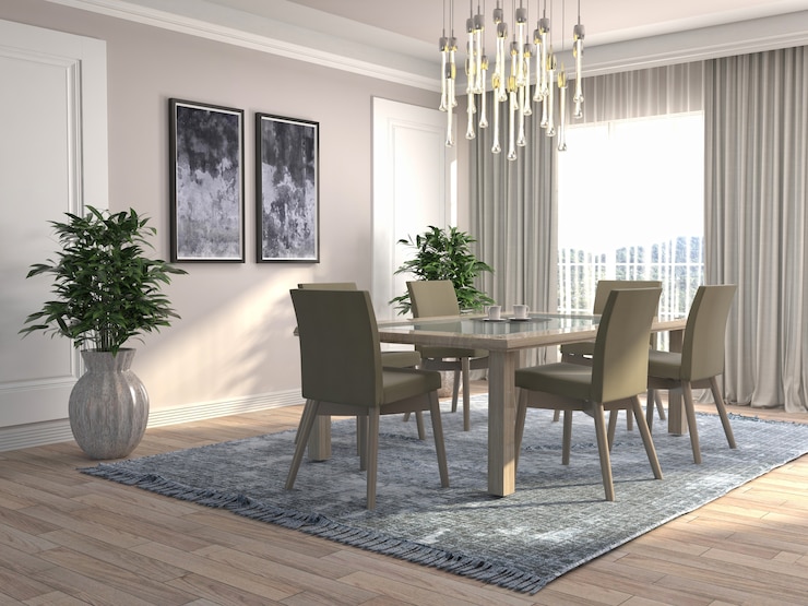 Foto ilustración del interior del comedor.