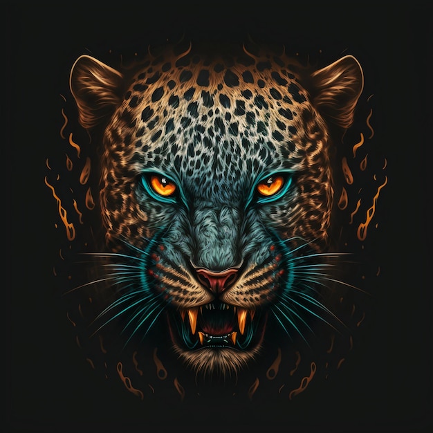 Ilustración de jaguar