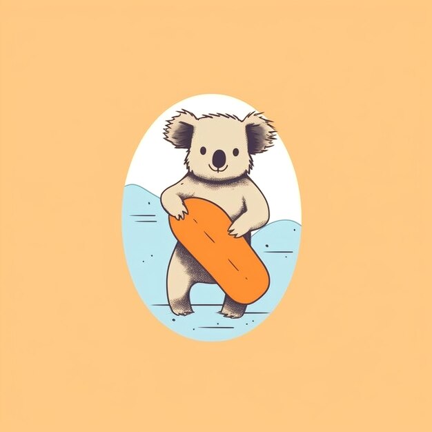 Foto ilustración de un koala