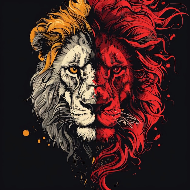 Ilustración del león