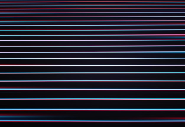 Ilustración de líneas de tv rosa y púrpura horizontales
