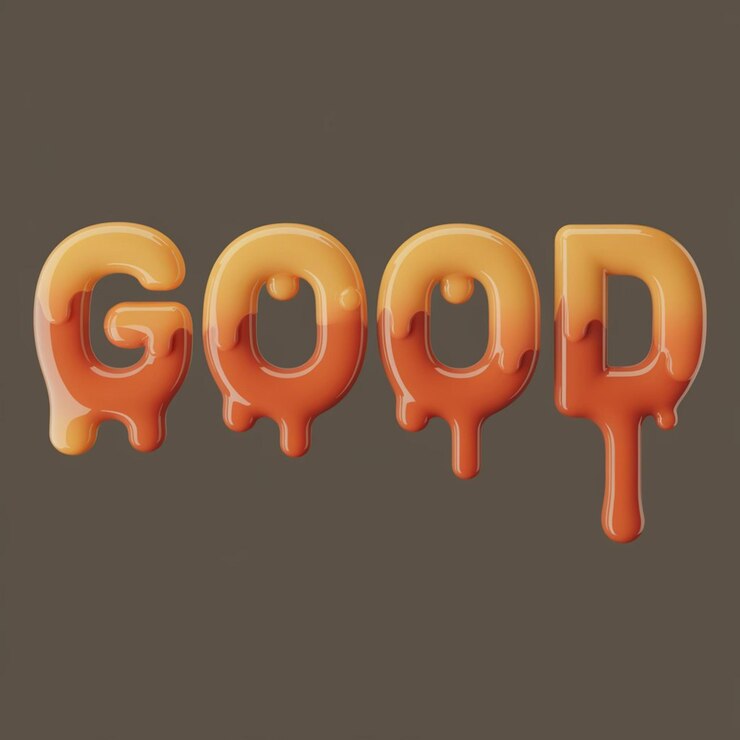 Foto ilustración del logotipo de la frase good