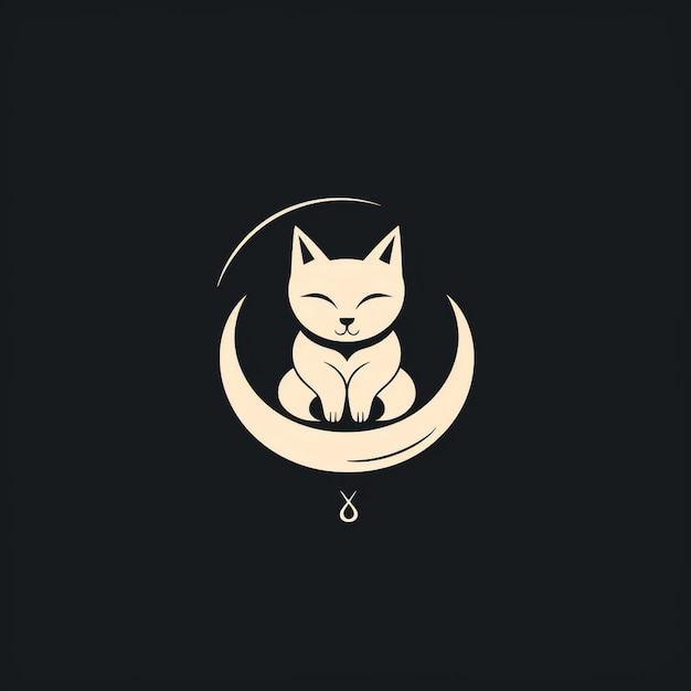 Ilustración del logotipo del gato