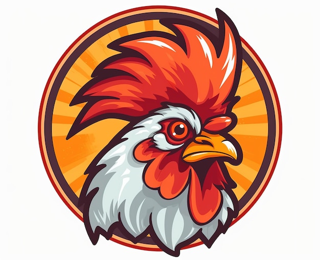 Ilustración del logotipo del pollo