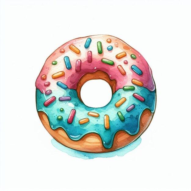 Ilustración del logotipo de la rosquilla