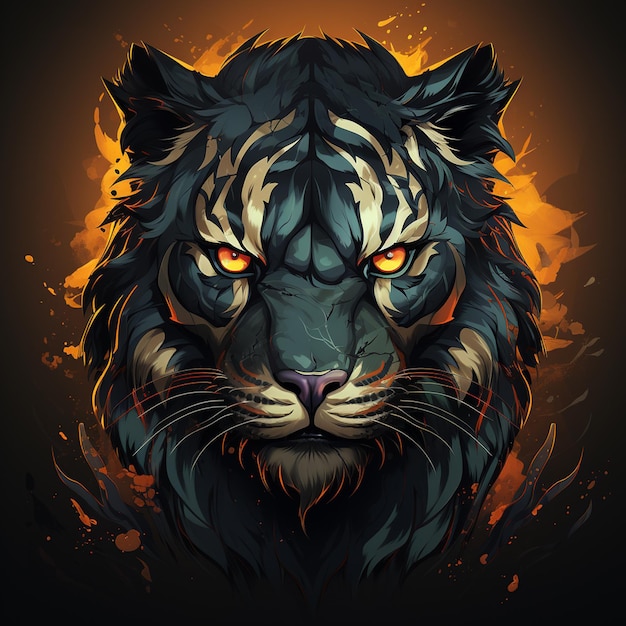 Ilustración del logotipo del tigre