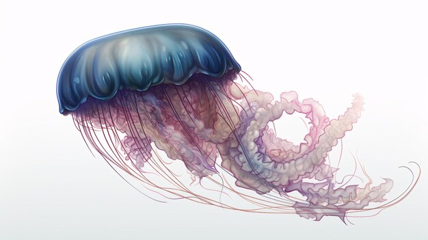 Foto ilustración de las medusas