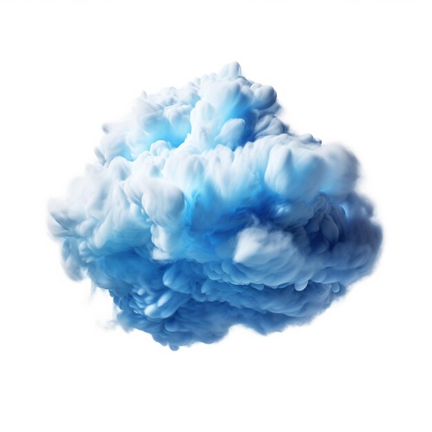 Foto ilustración de nubes azules